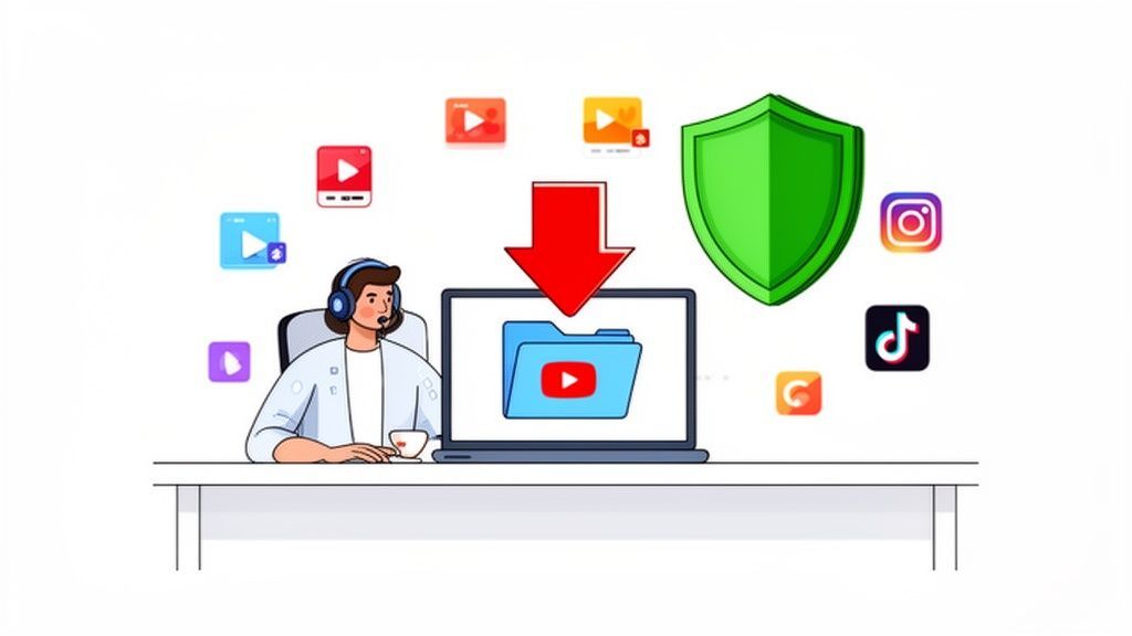 A Creator's Guide to Safely Downloading Your YouTube Videos