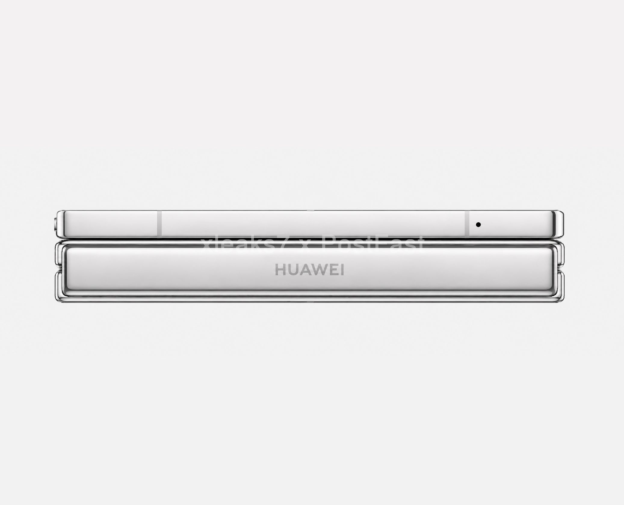 Huawei vertical trifold, folded