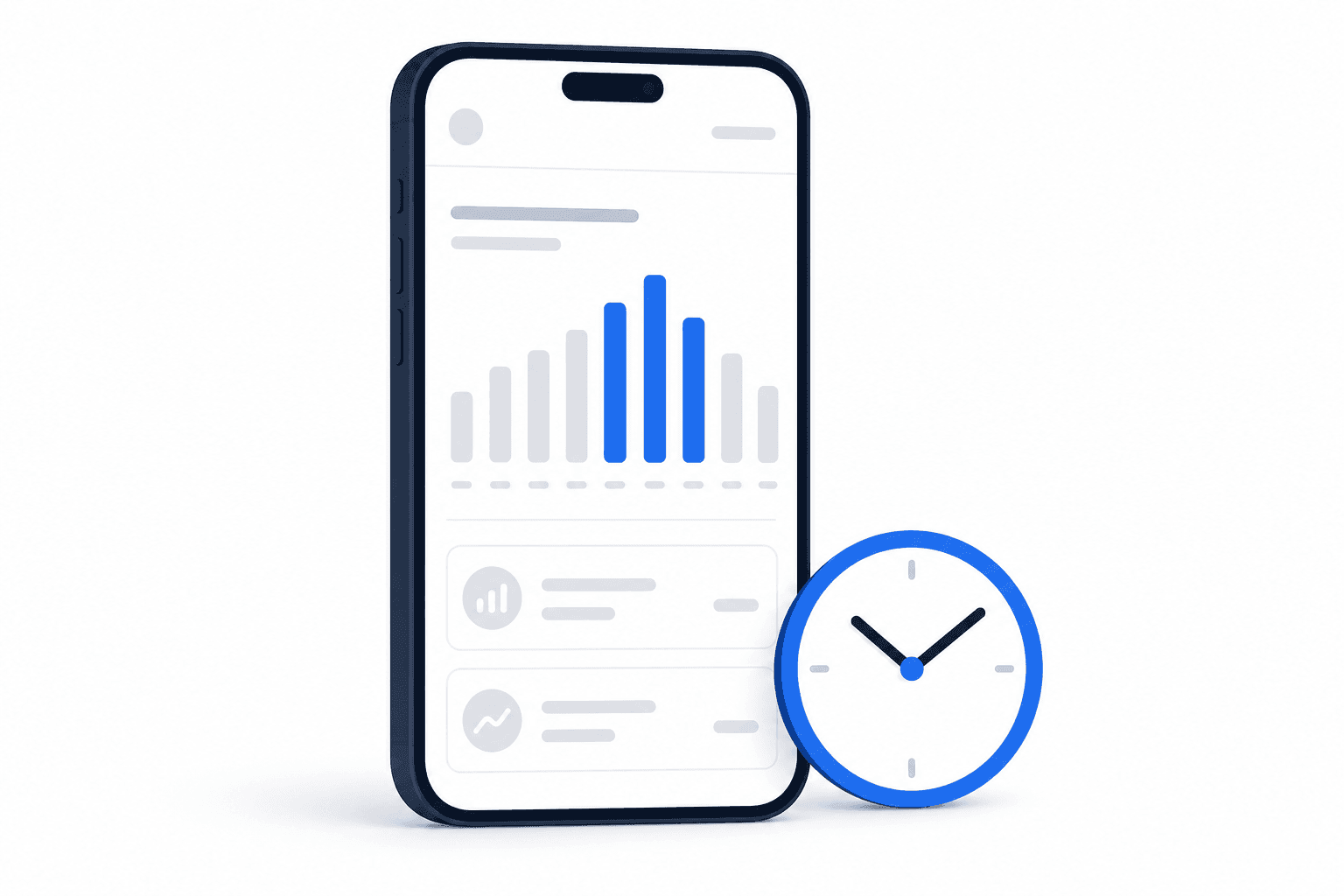 A TikTok analytics screen showing follower activity by hour with the peak hours highlighted