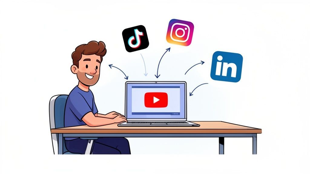 A Smart Creator's Guide to Using a YouTube Downloader Online