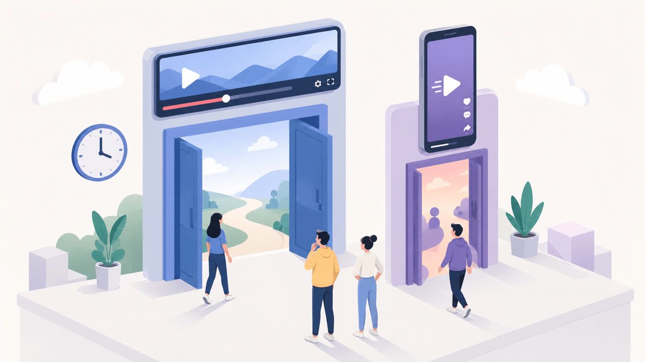 Two routes into the YouTube Partner Program: long-form watch hours or Shorts views